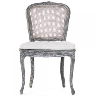 Annette Chair Distressed Blue - A Cottage in the City