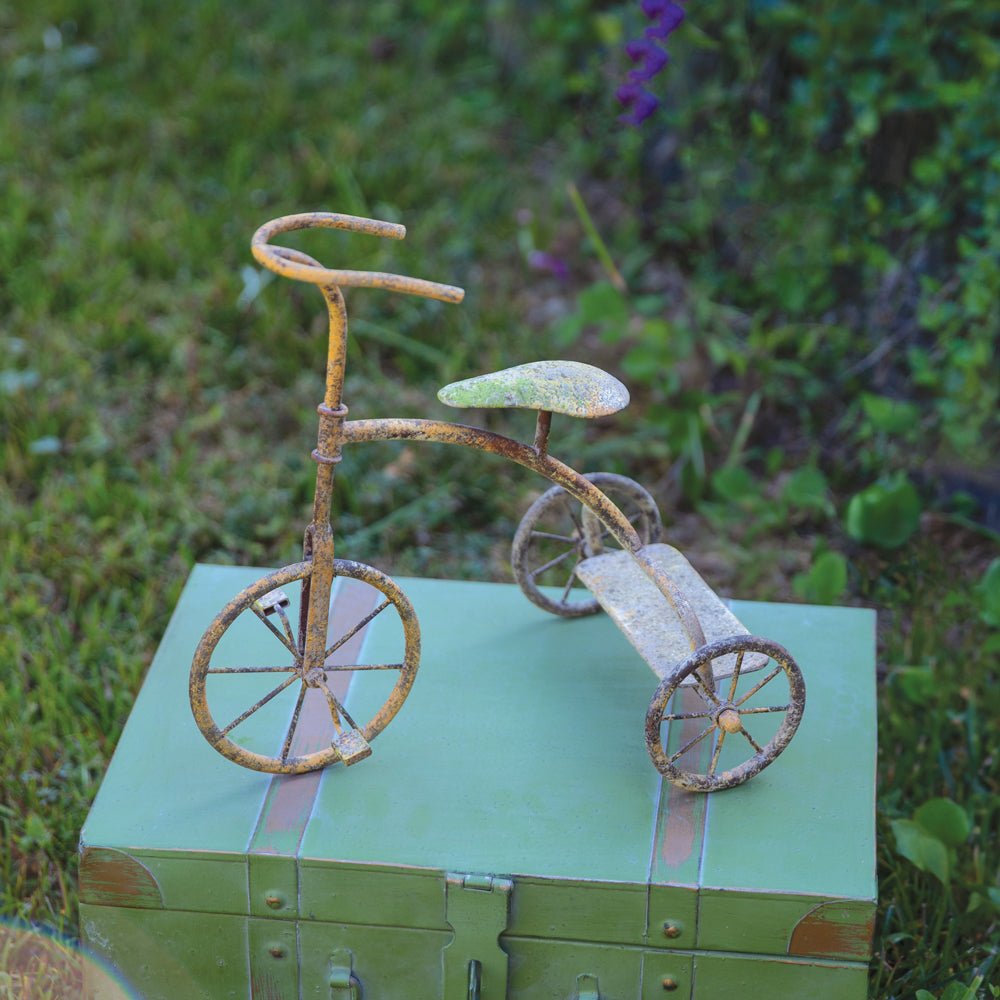 Antique Style Tabletop Tricycle - A Cottage in the City