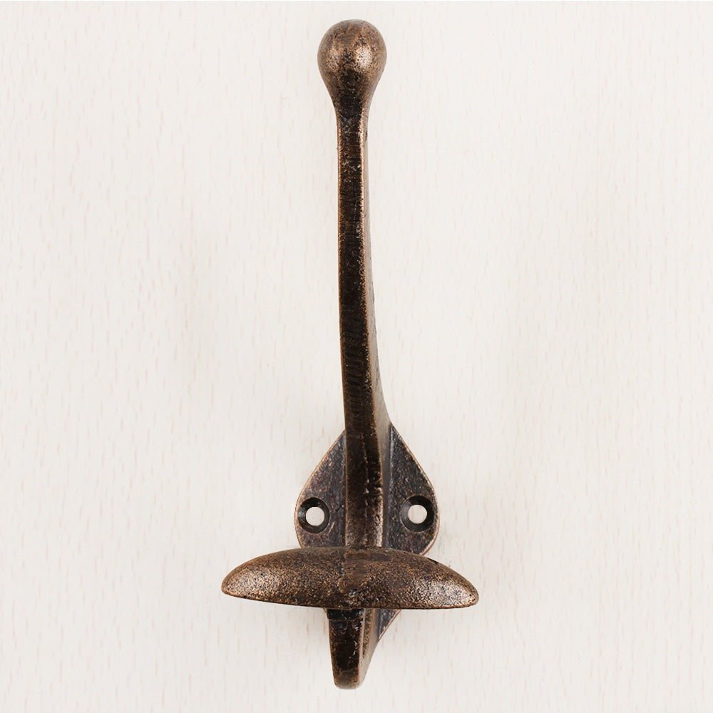 Antiqued Bronze Iron Wall Hook - A Cottage in the City