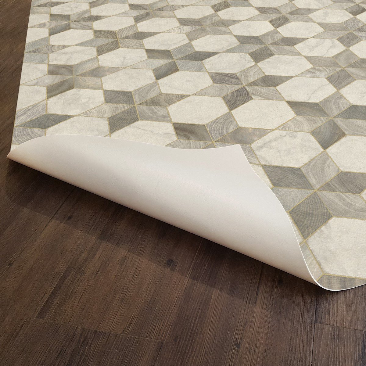 Artisanry Illuminated Starlight Vinyl Floor Cloth - A Cottage in the City