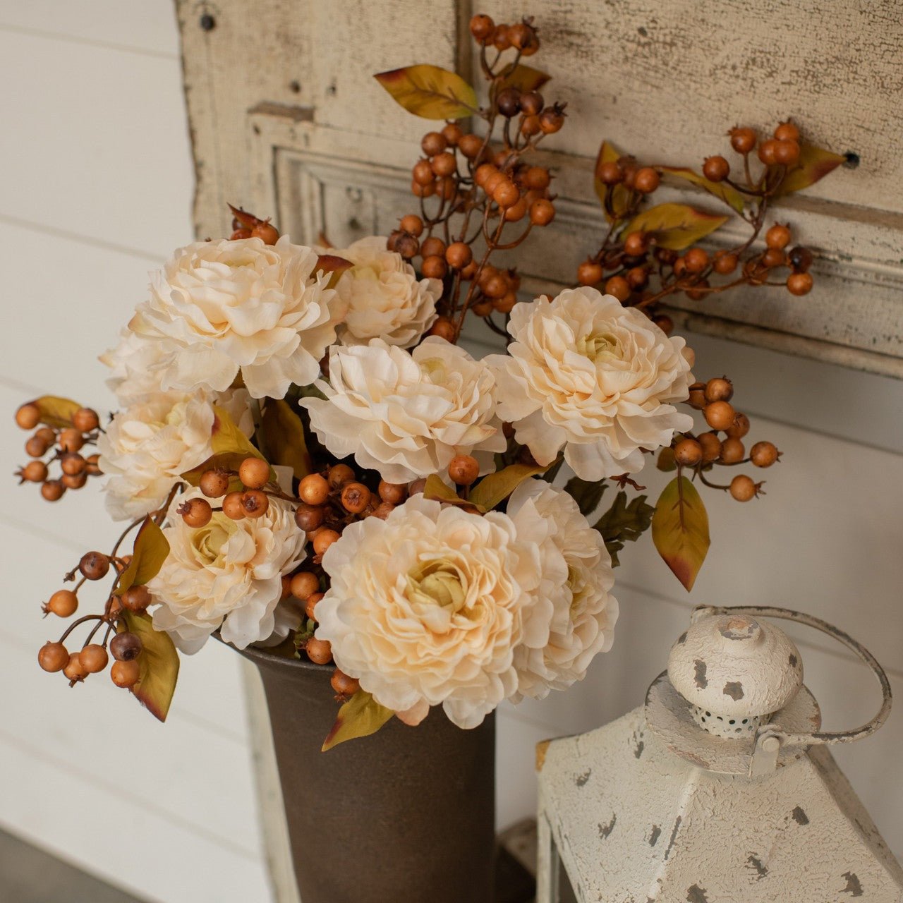 Beige Peony Stem - A Cottage in the City