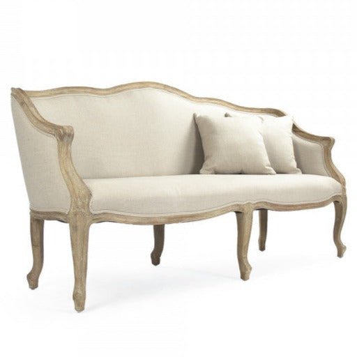 Benton Linen Sofa - A Cottage in the City