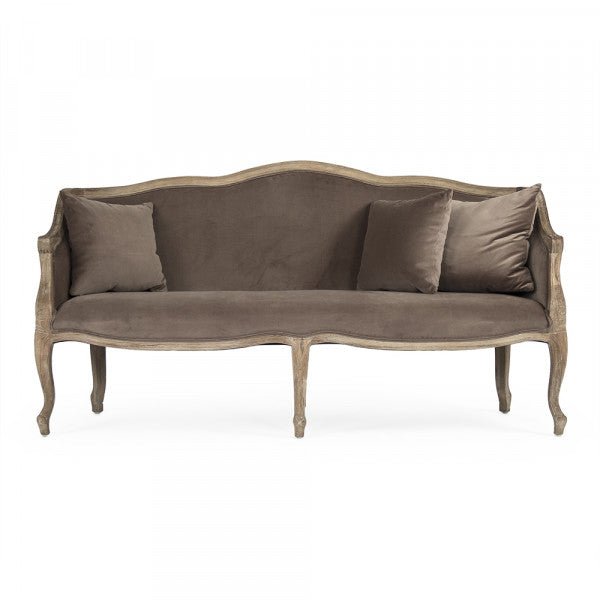 Benton Velvet Sofa - A Cottage in the City