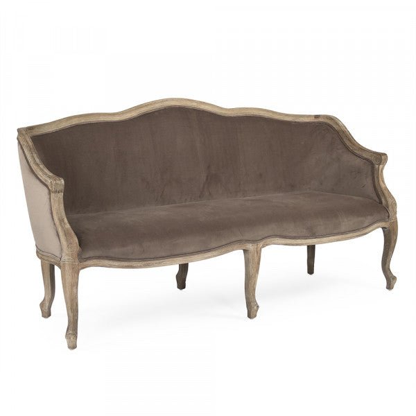 Benton Velvet Sofa - A Cottage in the City