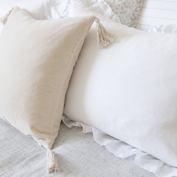 Bianca 20x20 Pillow by Pom Pom at Home - A Cottage in the City