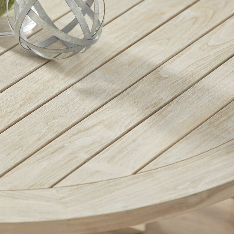 Boca Outdoor Round Dining Table - A Cottage in the City