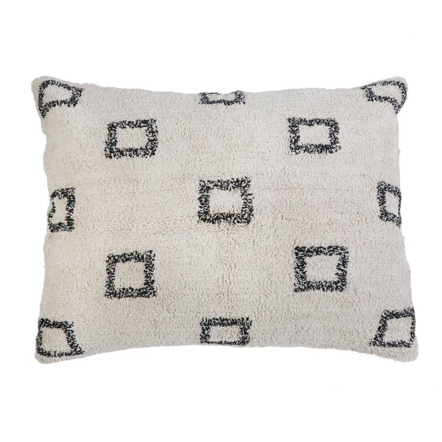 Bowie Hand Woven Big Pillow by Pom Pom at Home - A Cottage in the City