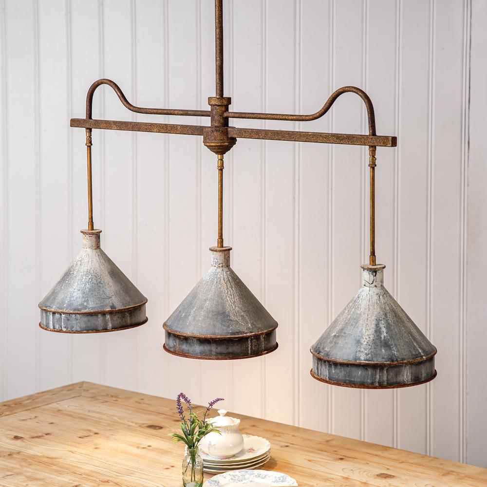 Braxton Three Light Pendant - A Cottage in the City