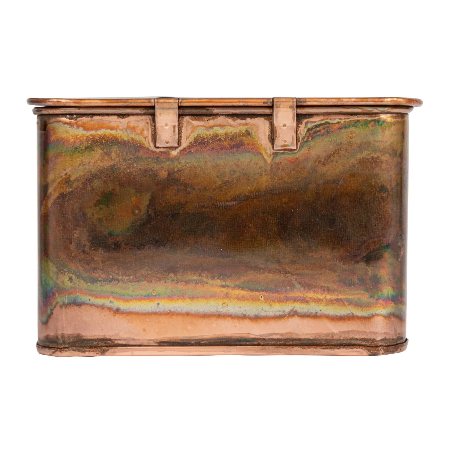 Burnt Copper Decorative Metal Box Set - A Cottage in the City