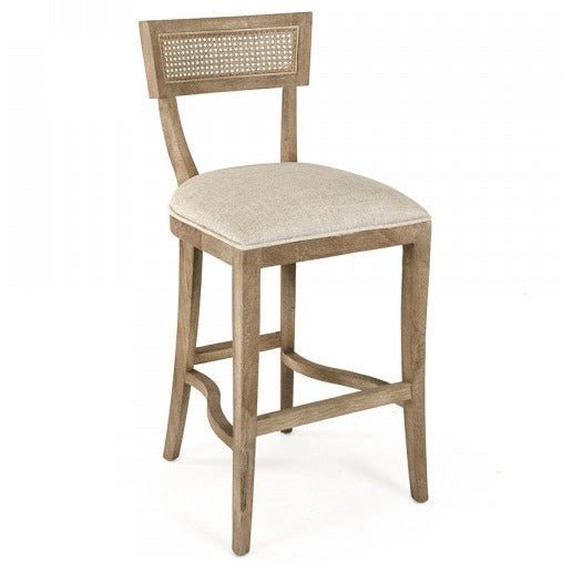 Carvell Cane Back Bar Stool - A Cottage in the City