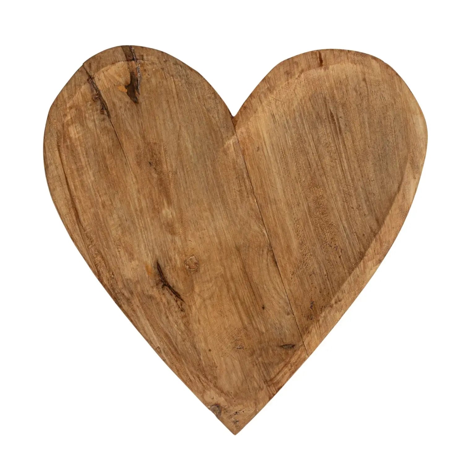 Mango Wood Heart Tray