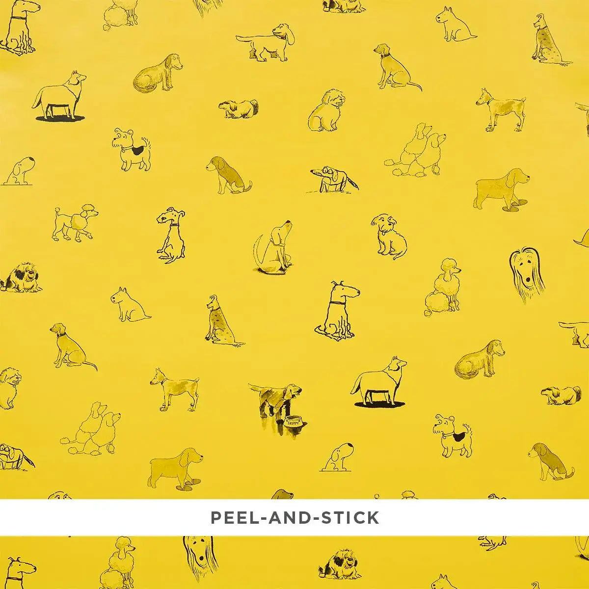 Schumacher Good Dogs Everywhere Peel & Stick Wallpaper