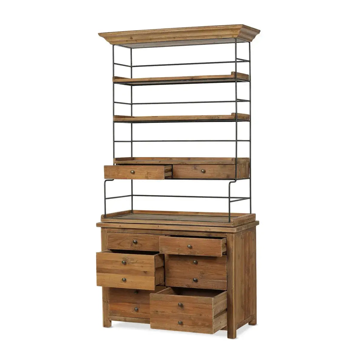 Old Pine Bakers Rack