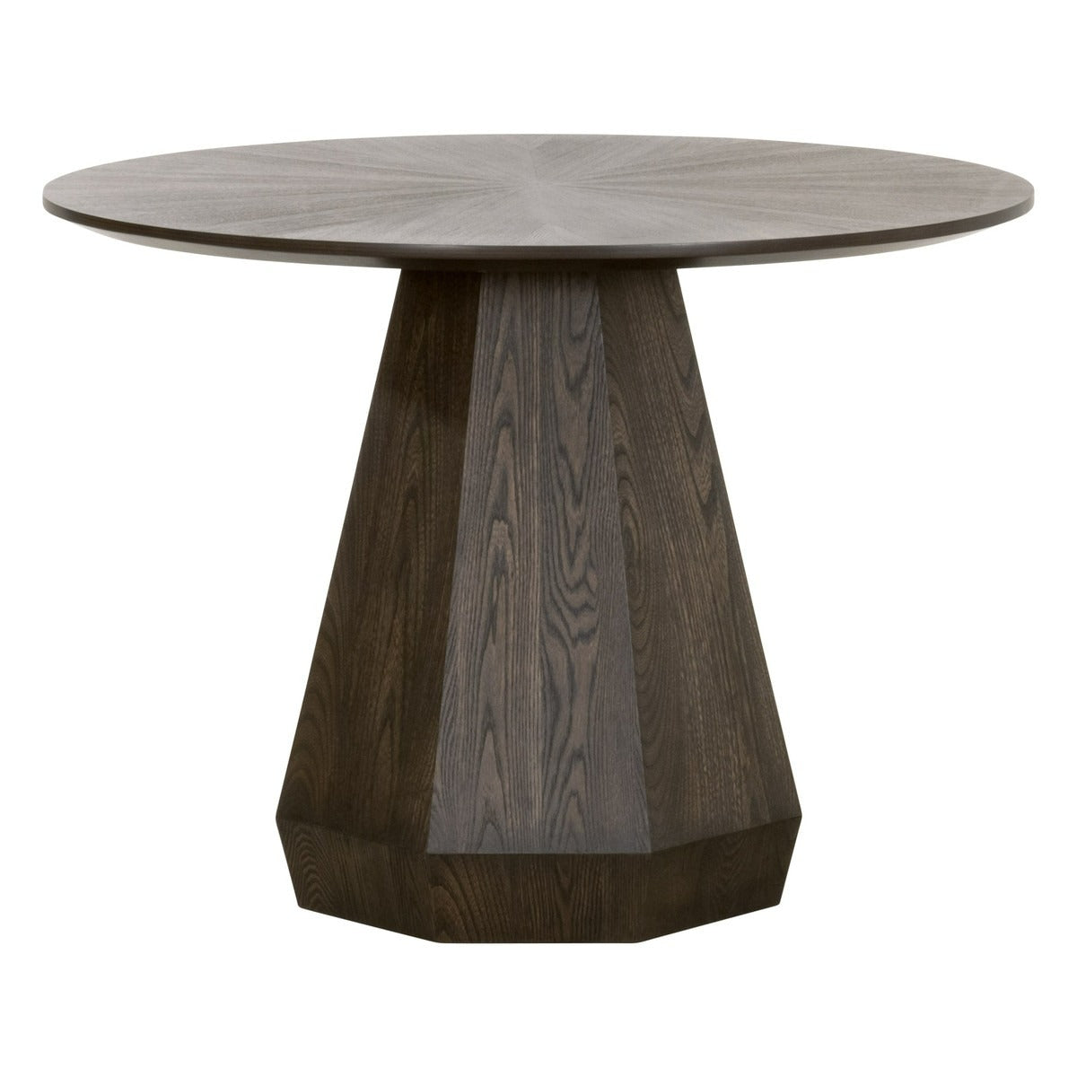 Burnished Brown Coulter Round Dining Table