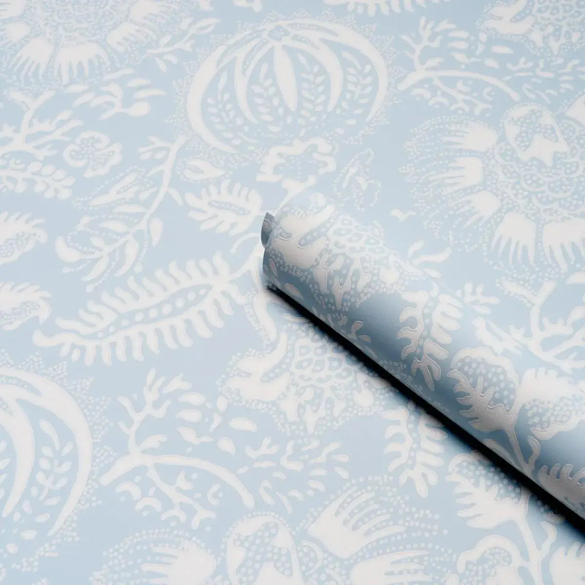 Schumacher Pomegranate Print Wallpaper