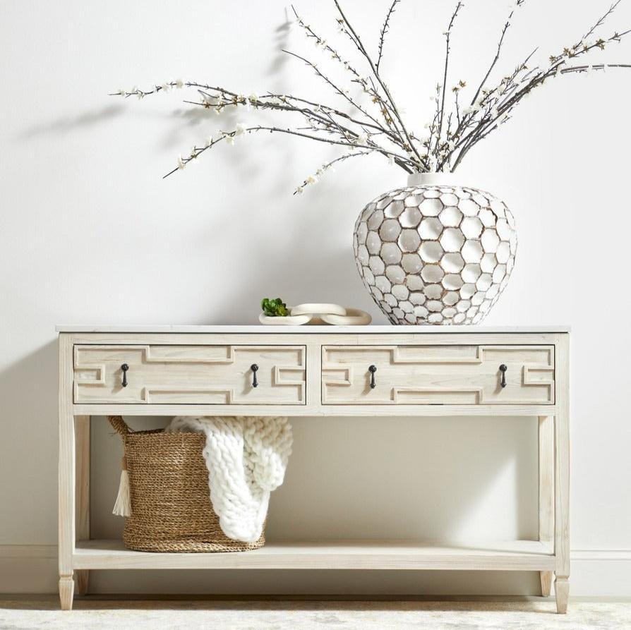 Emerie Two Drawer Entry Console