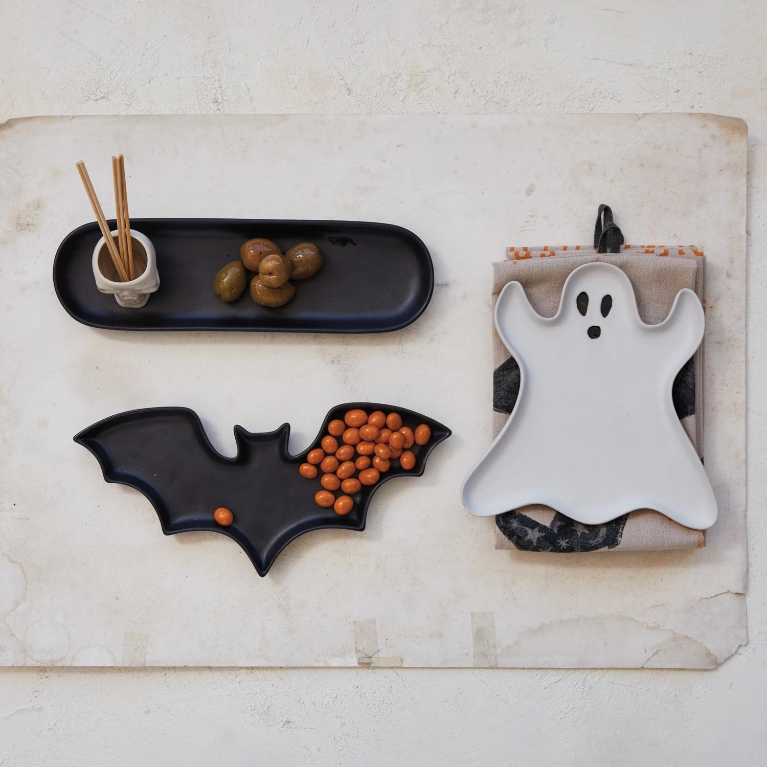 Halloween Stoneware Dish