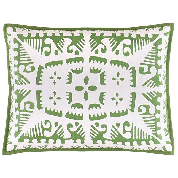 Pine Cone Hill Knight Wood Cutwork Sham