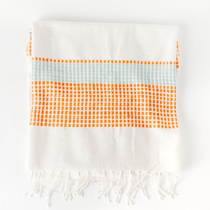 Camden Handwoven Cotton Throw Blanket