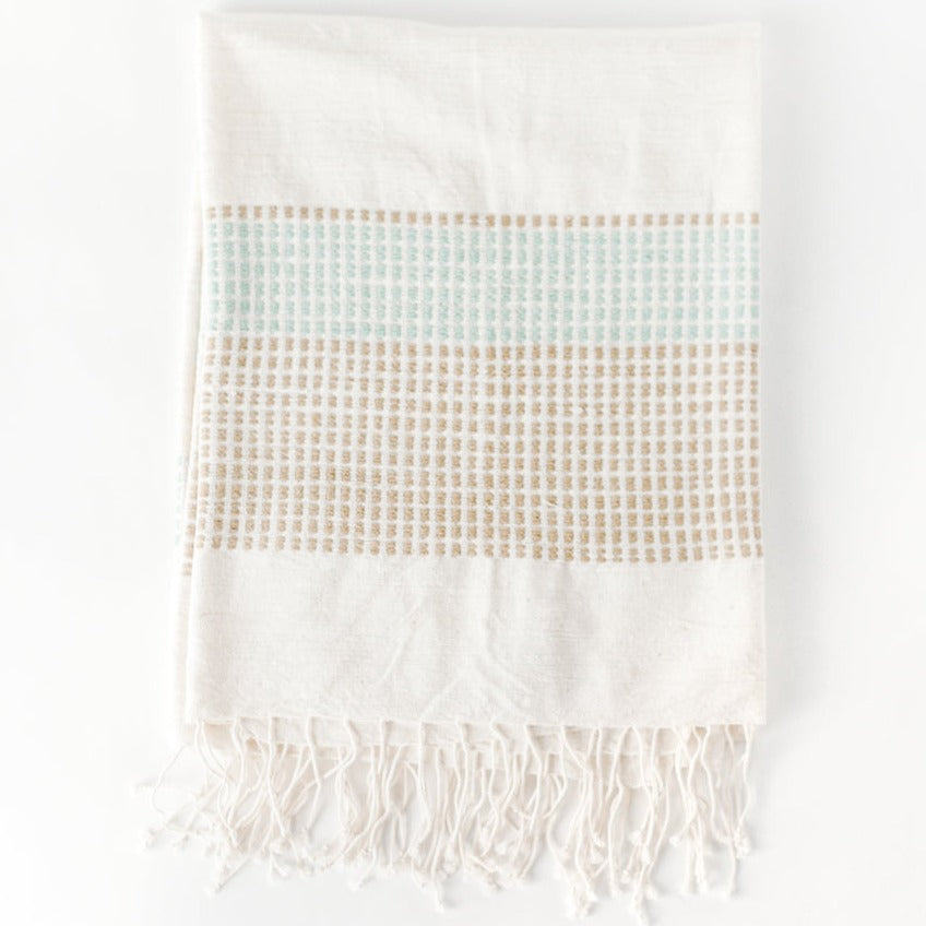 Camden Handwoven Cotton Throw Blanket