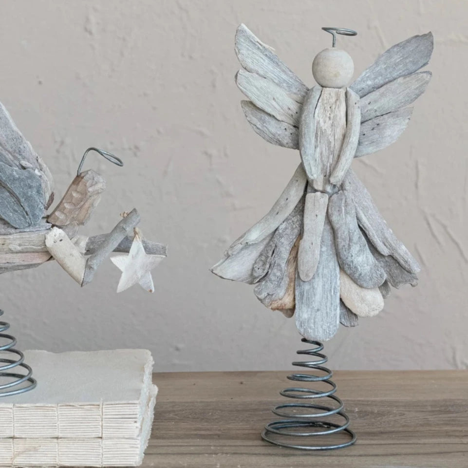 Driftwood Angel Tree Topper