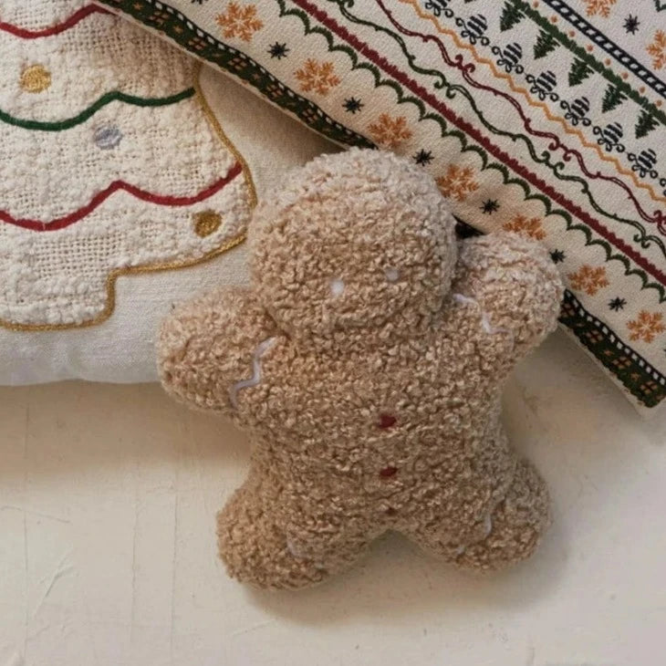 Gingerbread Man Pillow