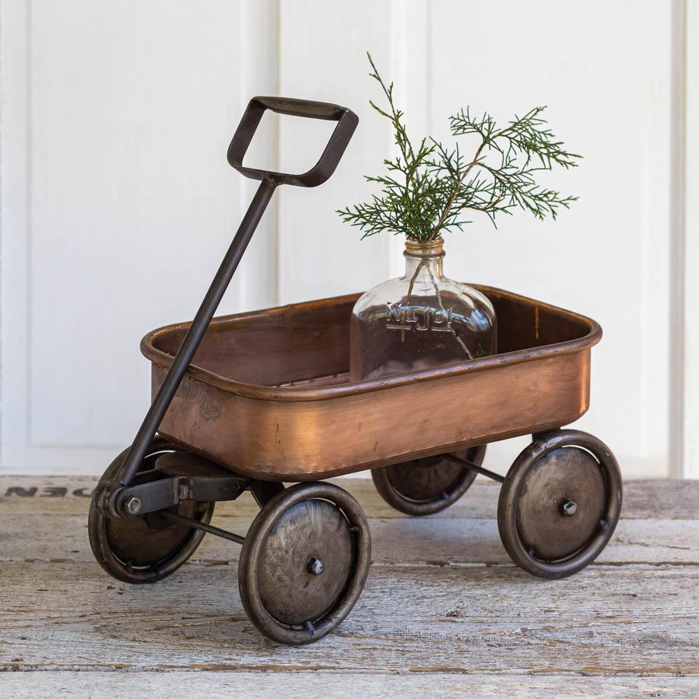 Copper Finish Wagon