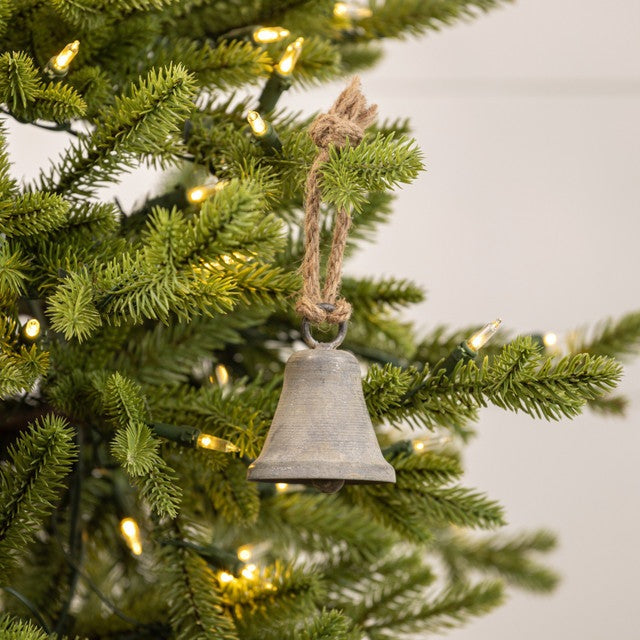 Galvanized Faith Bell Ornament