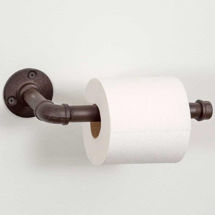 5 models of toilet paper holder to make industrial toilet decoration - MC  Fact