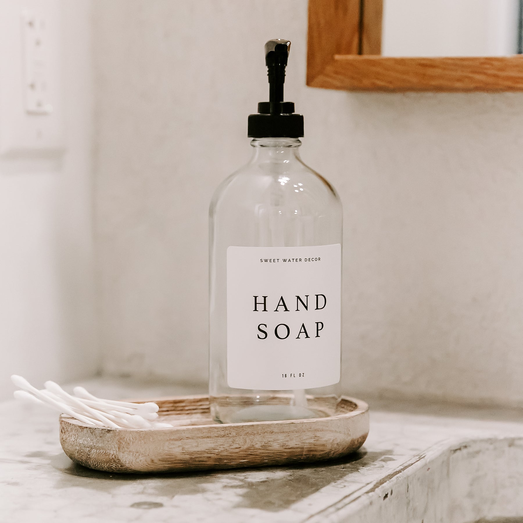 Mixed Glass Soap Dispenser Kitchen Soap Farmhouse Decor Hand Soap Dish Soap  Bathroom Soap 
