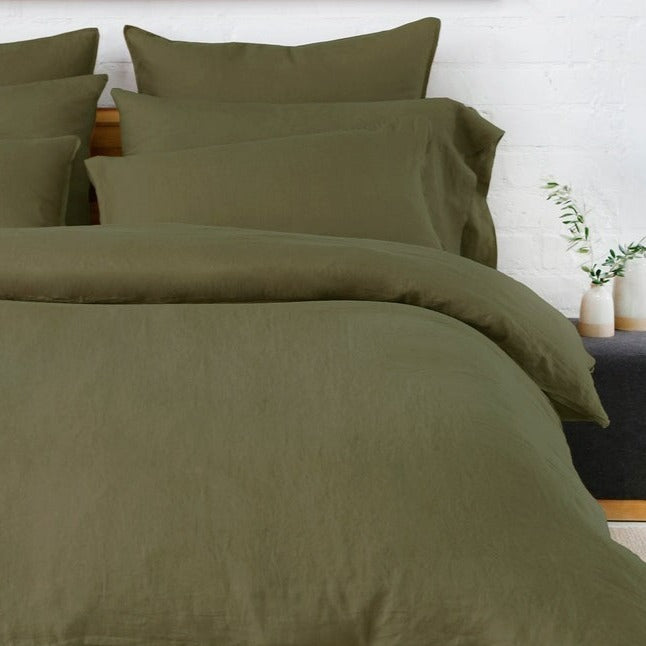 Parker Linen Duvet Set – Pom Pom at Home