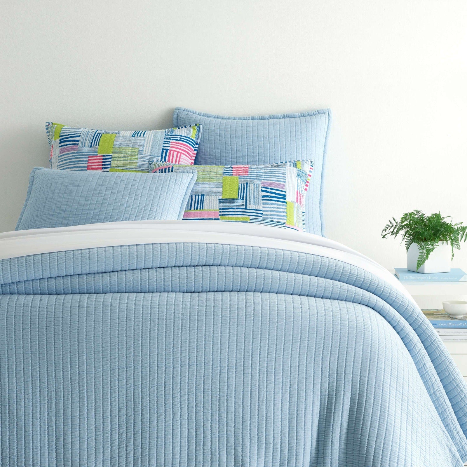 Pine Cone Hill Boyfriend Matelasse Coverlet