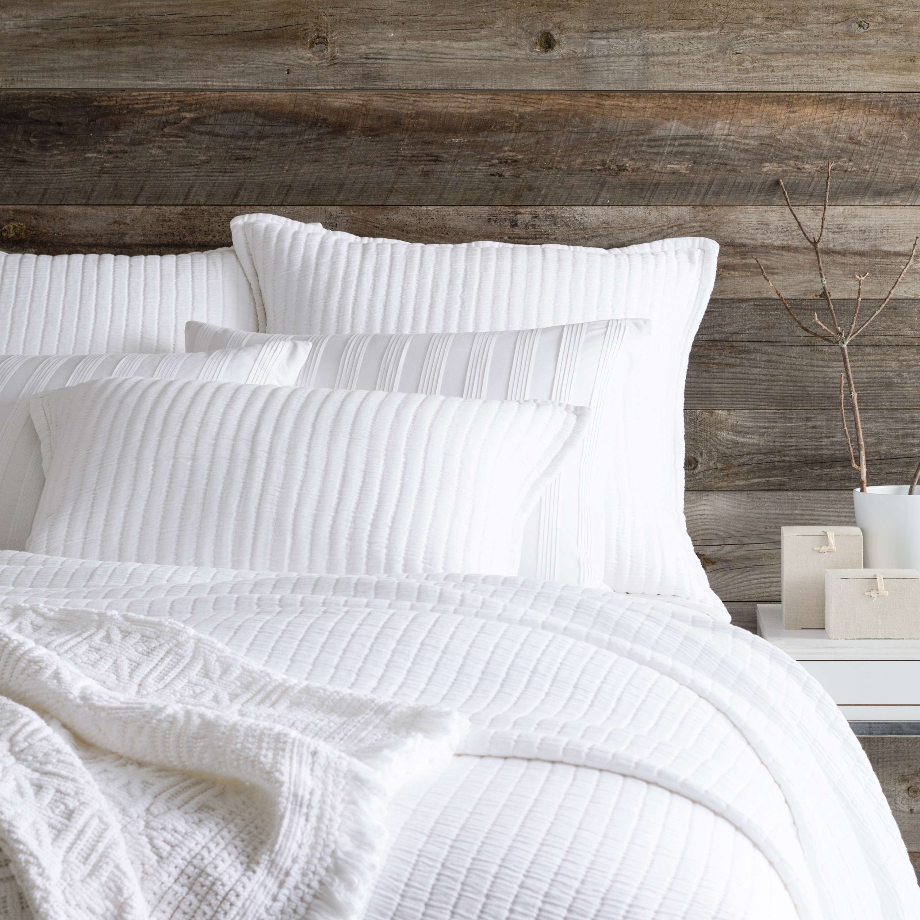 Pine Cone Hill Boyfriend Matelasse Coverlet