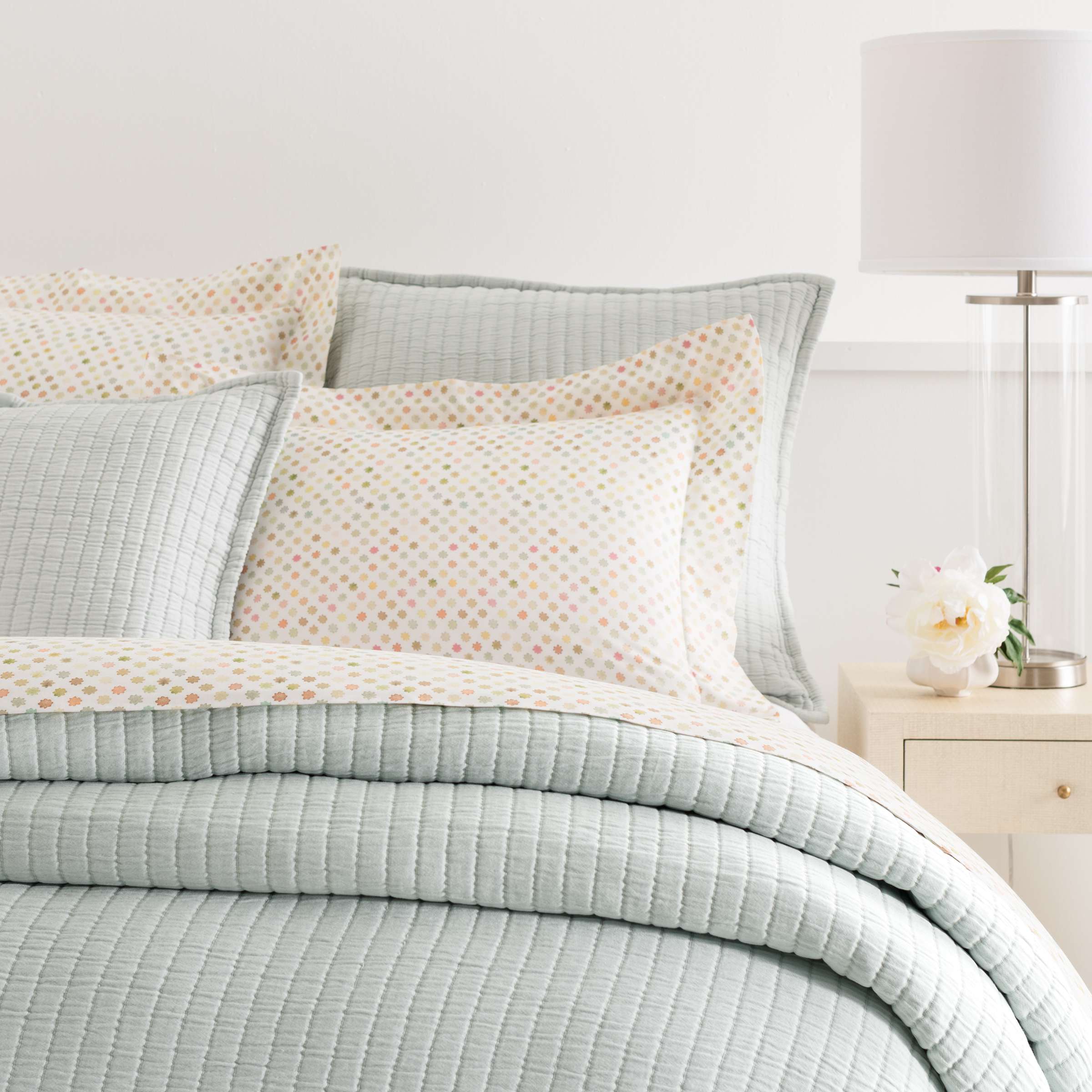 Pine Cone Hill Boyfriend Matelasse Coverlet