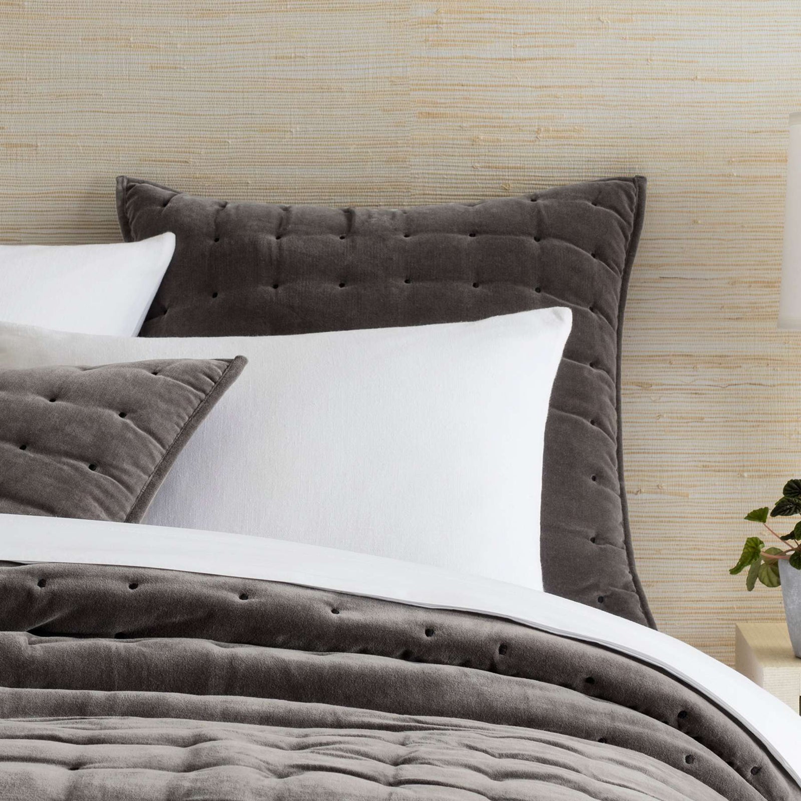 Pine Cone Hill Vienna Velvet Quilted Sham