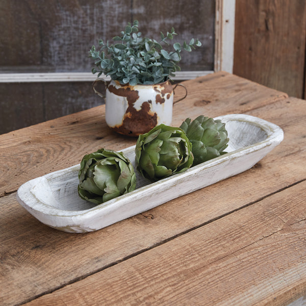 Wooden Decorative Dough Bowl Trays